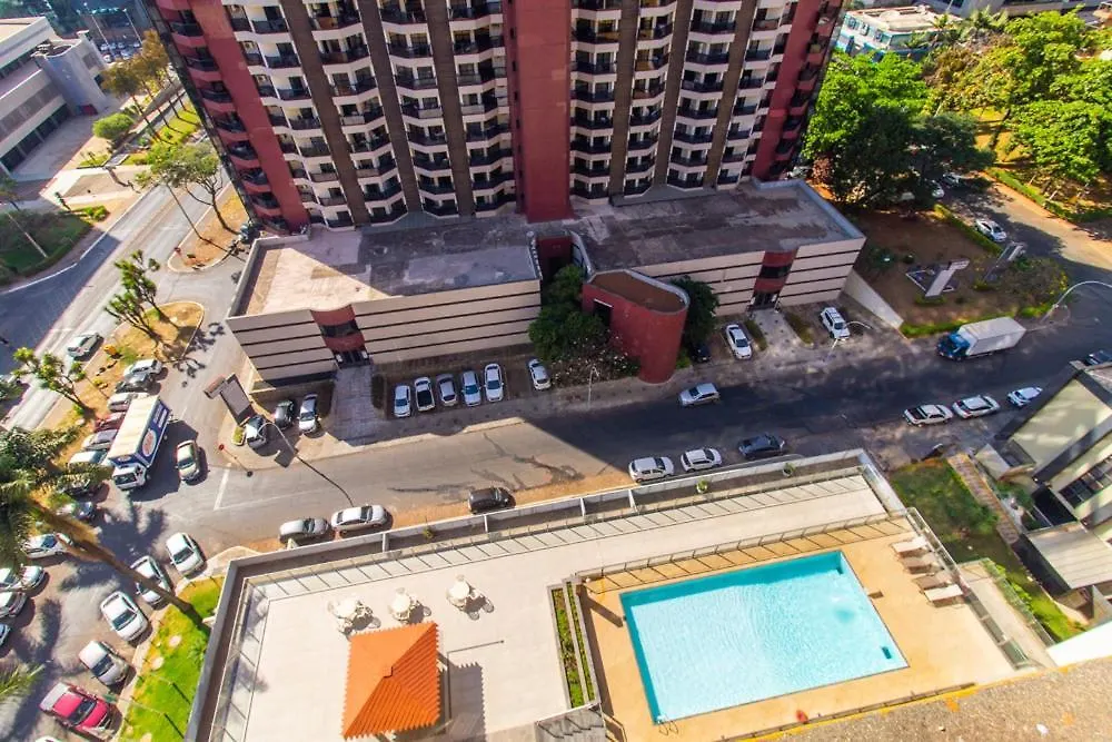 Aparthotel 1115 Flat Triplo Garvey - Arena Brb Brasília Brazylia