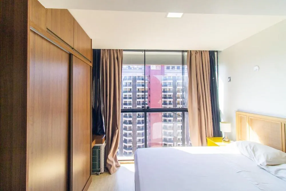 Aparthotel 1115 Flat Triplo Garvey - Arena Brb Brasília 0*,  Brazylia
