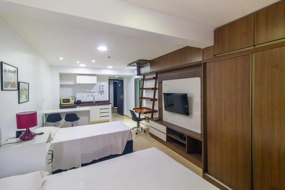 Aparthotel 1115 Flat Triplo Garvey - Arena Brb Brasília 0*,